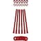 Ekena Millwork Premium Barn Door Flat Track Mounting Hardware for 1 3/8" Door, Regal Red GB60013MRR - alternate 1